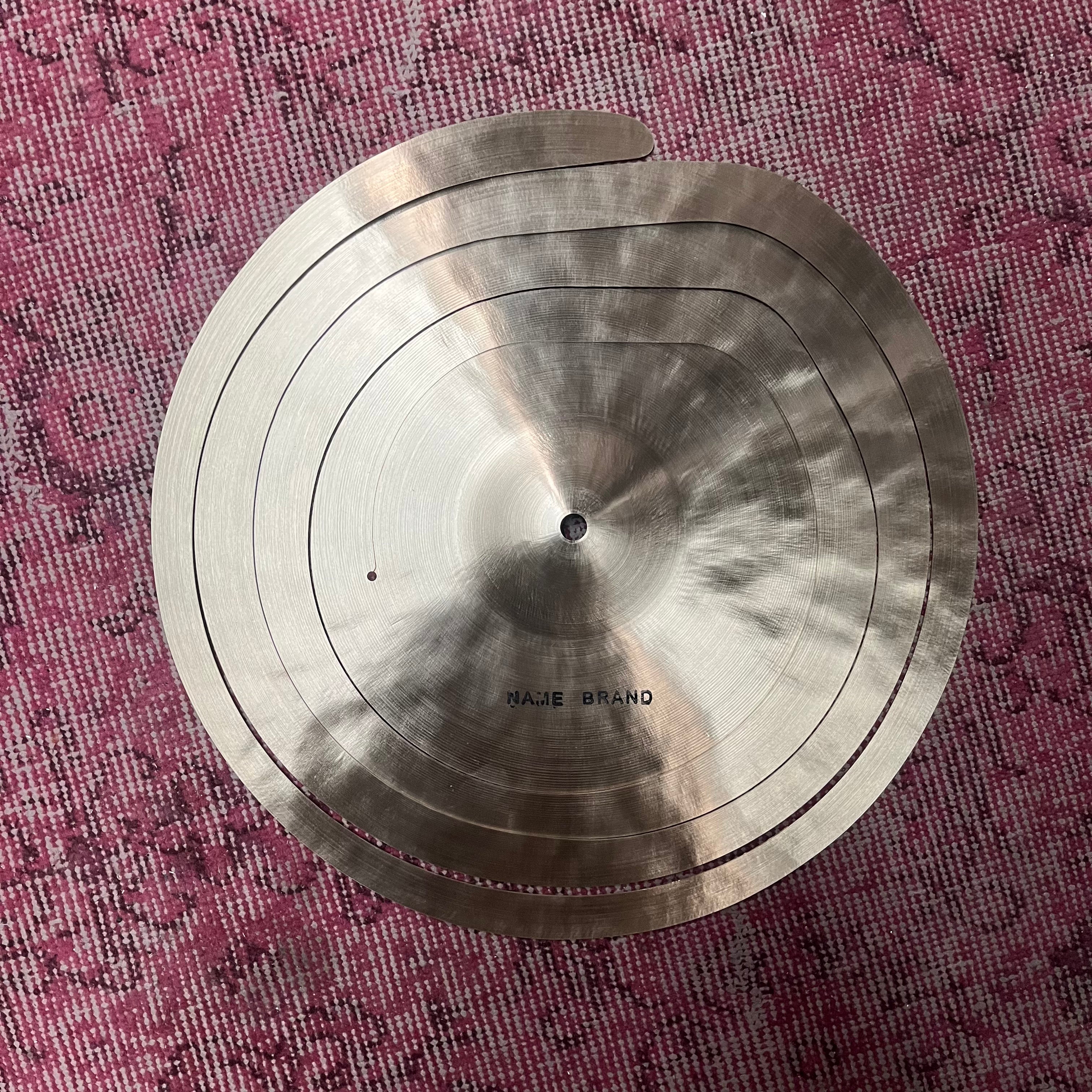 16" Name Brand Spiral Cymbal